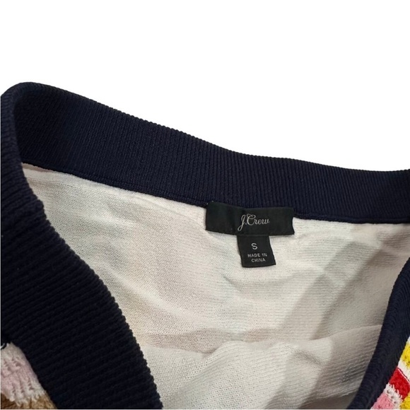 J. Crew Rainbow Stripe Pull-On Flare Skirt - Picture 6 of 8